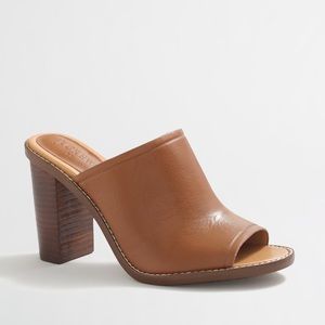 J.Crew Brown Marlow Mules